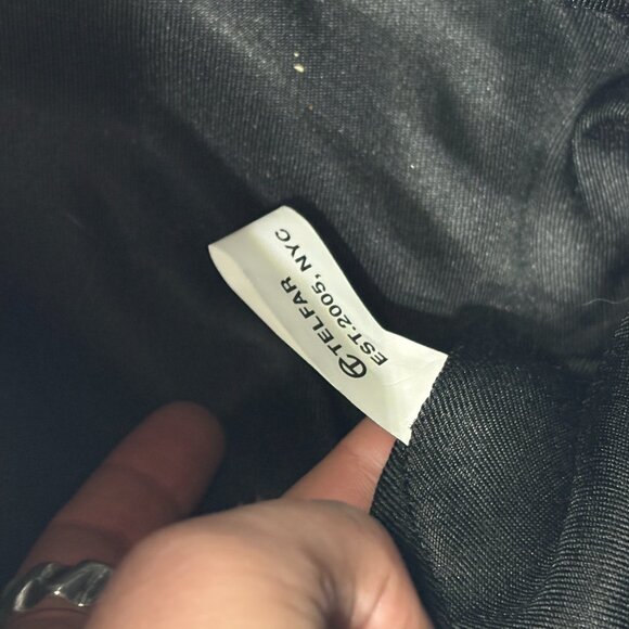 Telfar NWT Medium Black Patent Shopping Bag - Picture 6 of 7